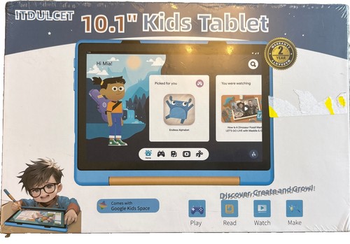 Kids tablet 1in android - 10.1in,