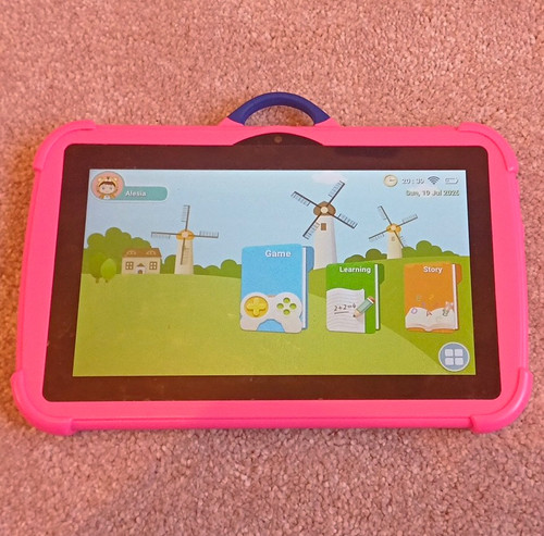 Q88 7in android kids tablet - android,